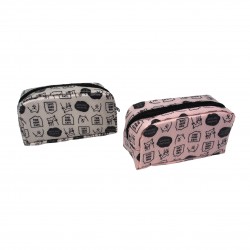 Cosmetics Pouch Dog and Cat DY-1458 H80x155x60mm